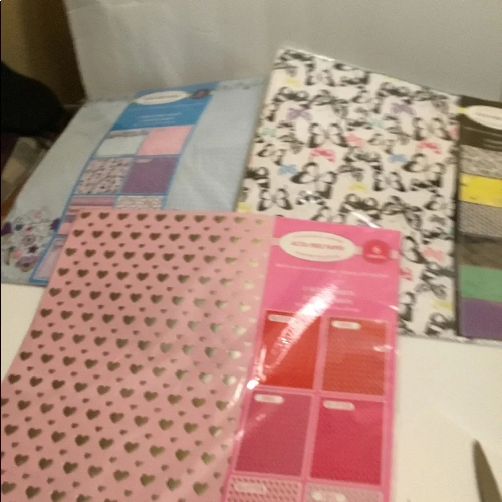 🐣 4/$20 Craft supplies scrapbook pages valentines spring 🐣